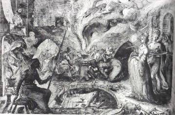 Jacques de Gheyn, 'Witches' Kitchen', early 17th century